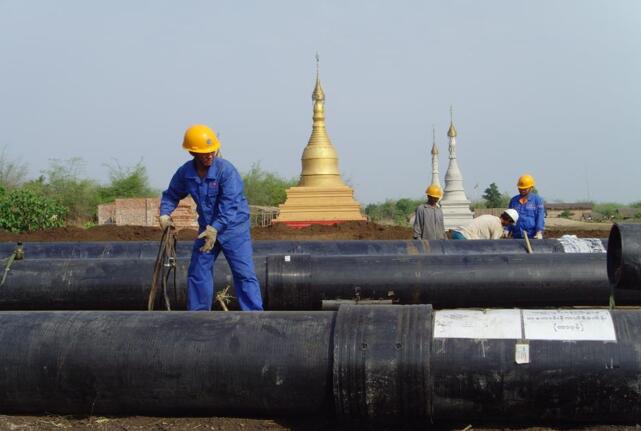 Myanmar yukon tile copper water pipeline project
